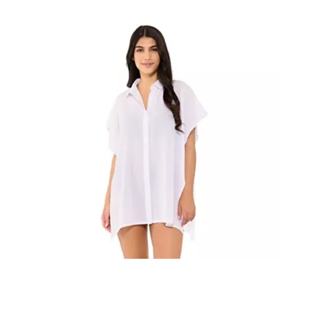 Tie Front Swimsuit Coverup